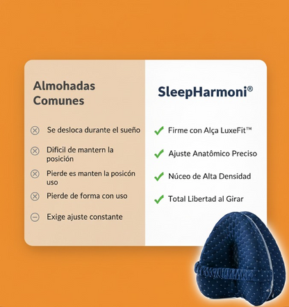 SleepHarmoni™ Almohada Ortopédica [Sueño con Confort Absoluto]